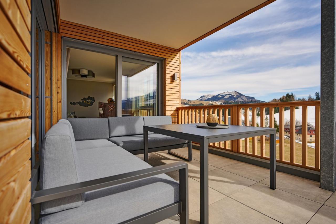 Die Tauplitz Lodges - Adler Auszeit Lodge D6 By Aa Holiday Homes Bagian luar foto